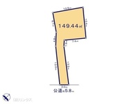 間取図/区画図:図面と異なる場合は現況を優先