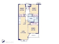 間取図/区画図:図面と異なる場合は現況を優先
