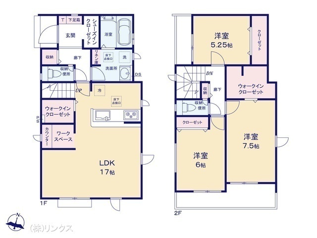 間取図/区画図:図面と異なる場合は現況を優先