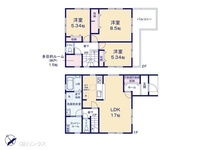 間取図/区画図:図面と異なる場合は現況を優先