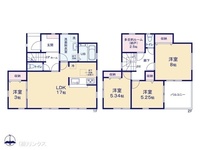間取図/区画図:図面と異なる場合は現況を優先