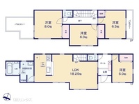 間取図/区画図:図面と異なる場合は現況を優先