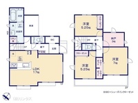 間取図/区画図:図面と異なる場合は現況を優先