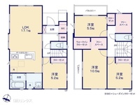 間取図/区画図:図面と異なる場合は現況を優先