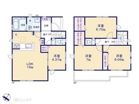間取図/区画図:図面と異なる場合は現況を優先