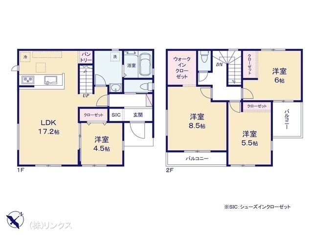 間取図/区画図:図面と異なる場合は現況を優先