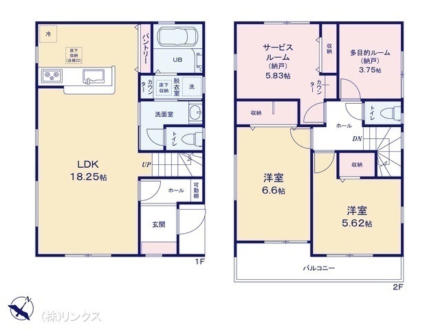 間取図/区画図:図面と異なる場合は現況を優先