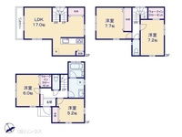 間取図/区画図:図面と異なる場合は現況を優先