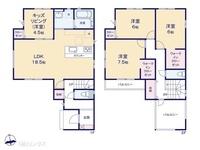 間取図/区画図:図面と異なる場合は現況を優先
