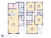 間取図/区画図:図面と異なる場合は現況を優先