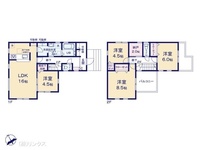 間取図/区画図:図面と異なる場合は現況を優先