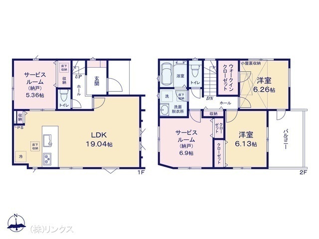 間取図/区画図:図面と異なる場合は現況を優先
