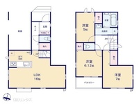 間取図/区画図:図面と異なる場合は現況を優先