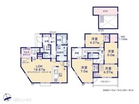 間取図/区画図:図面と異なる場合は現況を優先