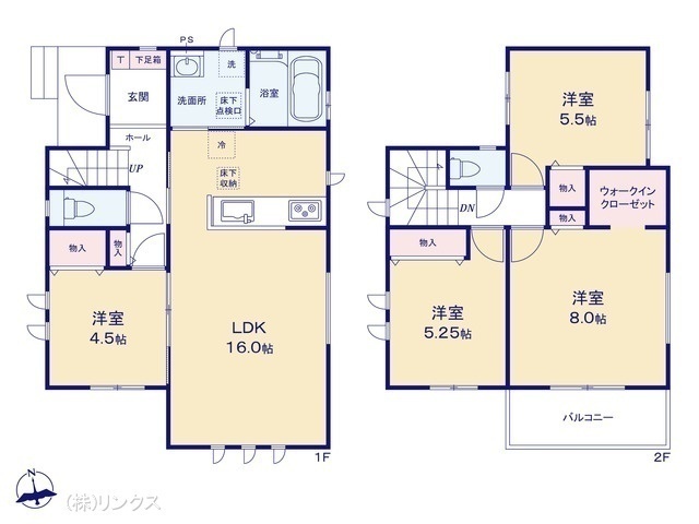 間取図/区画図:図面と異なる場合は現況を優先