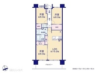 間取図/区画図:図面と異なる場合は現況を優先