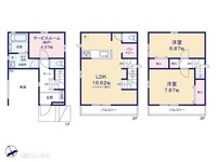 間取図/区画図:図面と異なる場合は現況を優先