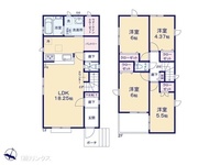 間取図/区画図:図面と異なる場合は現況を優先