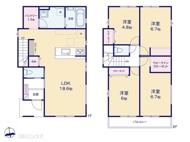 間取図/区画図:図面と異なる場合は現況を優先