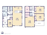間取図/区画図:図面と異なる場合は現況を優先