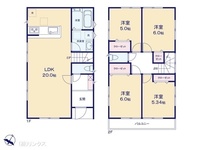 間取図/区画図:図面と異なる場合は現況を優先