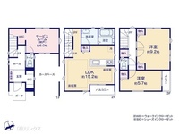 間取図/区画図:図面と異なる場合は現況を優先