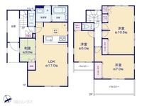 間取図/区画図:図面と異なる場合は現況を優先