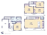 間取図/区画図:図面と異なる場合は現況を優先