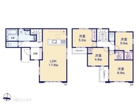 間取図/区画図:図面と異なる場合は現況を優先