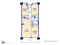 間取図/区画図:図面と異なる場合は現況を優先