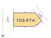間取図/区画図:図面と異なる場合は現況を優先