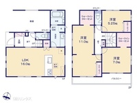 間取図/区画図:図面と異なる場合は現況を優先