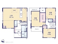 間取図/区画図:図面と異なる場合は現況を優先