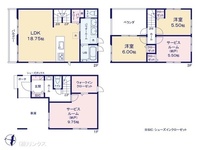 間取図/区画図:図面と異なる場合は現況を優先