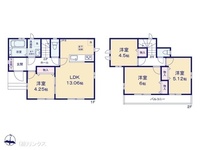 間取図/区画図:図面と異なる場合は現況を優先