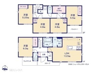 間取図/区画図:図面と異なる場合は現況を優先