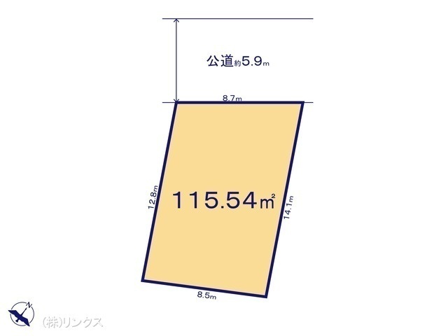 間取図/区画図:図面と異なる場合は現況を優先