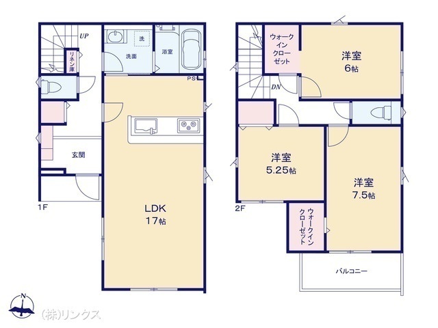 間取図/区画図:図面と異なる場合は現況を優先
