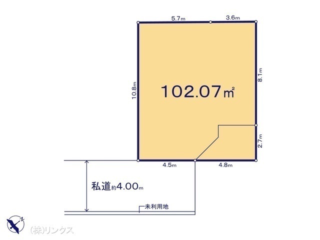間取図/区画図:図面と異なる場合は現況を優先