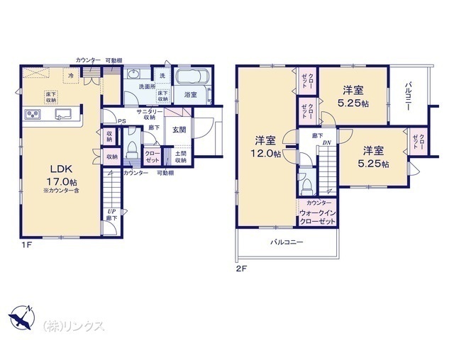 間取図/区画図:図面と異なる場合は現況を優先