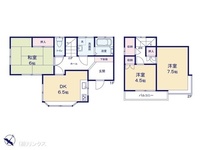 間取図/区画図:図面と異なる場合は現況を優先