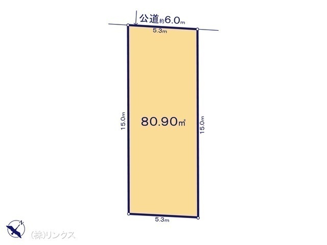 間取図/区画図:図面と異なる場合は現況を優先