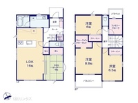 間取図/区画図:図面と異なる場合は現況を優先